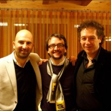 Nebbia Gialla: Donato Carrisi, Paolo Roversi e Massimo Smith. Foto di Michele Corleone / Studiocutup