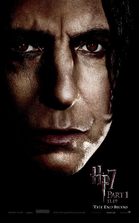 Nuovo Character Poster Snape Per Il Film Harry Potter E I Doni Della Morte Parte 1 177905