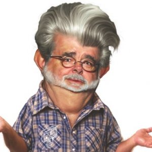 Un'ironica immagine dal documentario The People vs. George Lucas