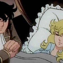 André e Oscar in una scena dell'anime Lady Oscar