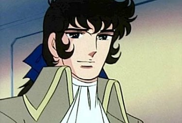 Andrè in una sequenza dell'anime Lady Oscar (1979)