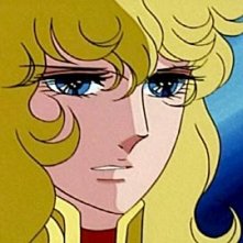 La protagonista dell'anime Lady Oscar