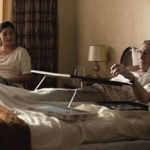 Magaly Solier e Celso Bugallo in un'immagine del film Amador