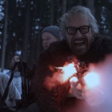 Reiner Schöne in una scena del film Snowman's Land