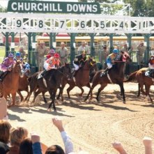 Una scena del film Secretariat