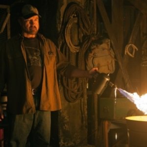 Jim Beaver in una scena dell'episodio Weekend at Bobby's di Supernatural