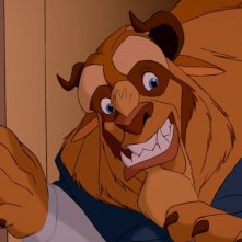 La Bestia in una sequenza del film d'animazione La bella e la bestia della Walt Disney Pictures