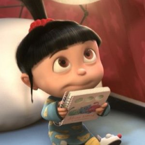 Agnes in una scena del film Cattivissimo me
