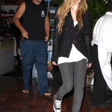 Avril Lavigne e Brody Jenner a cena alla Taverna Tony a Malibu, in California