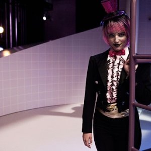 Dianna Agron nell'episodio The Rocky Horror Glee Show di Glee