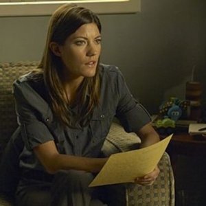Jennifer Carpenter in una scena dell'episodio Practically Perfect della quinta stagione di Dexter.