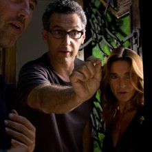 John Turturro e Lina Sastri sul set del film Passione