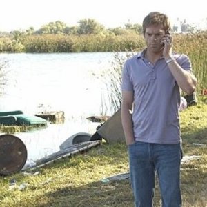 Michael C. Hall nell'episodio Hello Bandit della quinta stagione di Dexter.