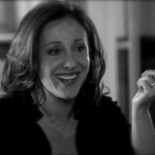 Carla Signoris in una foto dal set di Maschi contro femmine regia di Fausto Brizzi