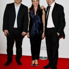 Maurizio Crozza, Carla Signoris e Gabriele Salvatores alla premiere di Happy Family