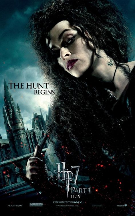 Nuovo Character Poster Bellatrix Per Il Film Harry Potter E I Doni Della Morte Parte 1 178961