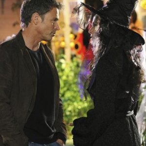 Tim Daly and Amy Brennaman in Private Practice nell'episodio All in the Family