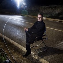 Claudio Cupellini sul set di Una vita tranquilla