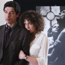 Ksenia Rappoport e Alessandro Gassman in una scena de Il padre e lo straniero