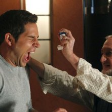 Zachary Levi Lotta Con Robert Englund Nell Episodio Chuck Versus The Anniversary 179299