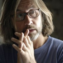 Il regista Martin Provost sul set del film Séraphine