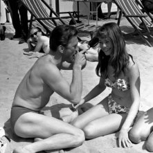 Kirk Douglas e Brigitte Bardot