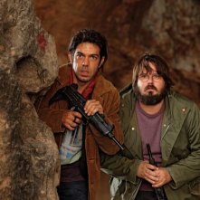 Pierfrancesco Favino e Giuseppe Battiston in una scena di Figli delle stelle