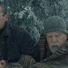 Lambert Wilson e Michael Lonsdale in una scena del film Des hommes et des dieux