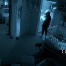 Una sequenza notturna del film Paranormal Activity 2
