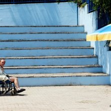 Antonio Topitti nel cortometraggio Salve Regina (foto di Gianluca Pisciaroli)