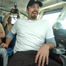 Ben Affleck si diverte sul set del film The Company Men