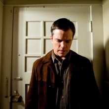 Matt Damon in un momento drammatico del film Hereafter