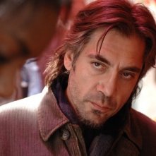 Un'immagine di Javier Bardem dal film Biutiful