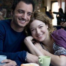 Nicolas Vaporidis in una sequenza del film Maschi contro Femmine