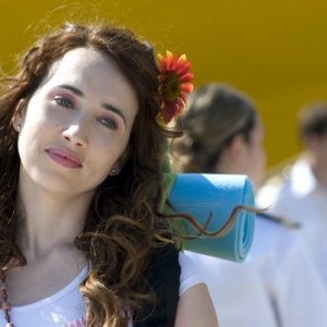 Primo piano di Chiara Francini  dal film Maschi contro Femmine