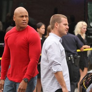 LL Cool J e Chris O'Donnell nell'episodio Standoff di NCIS: Los Angeles