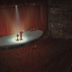 Una scena suggestiva del film The Illusionist