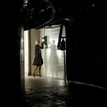 Belén Rueda in un momento di suspense del film Los ojos de Julia