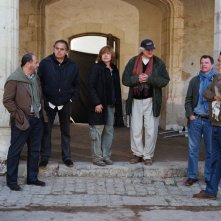 Bertrand Tavernier sul set del film La princesse de Montpensier