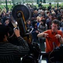 Darren Lynn Bousman durante le riprese del film Saw 3D