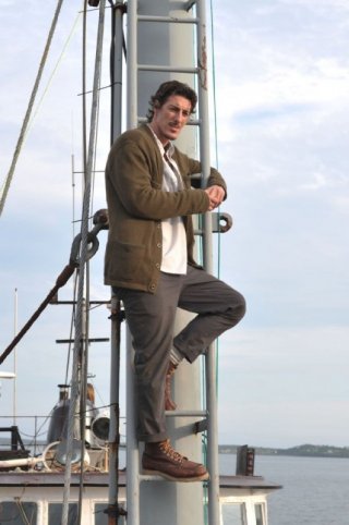 Eric Balfour in una scena dell'episodio Butterfly della serie Haven