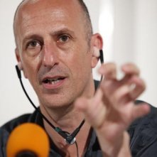 Il regista Agustí Vila alla presentazione del suo La mosquitera al Karlovy Vary International Film Festival