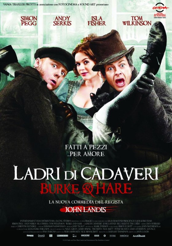 La Locandina Italiana Del Film Burke And Hare Ladri Di Cadavere 180431