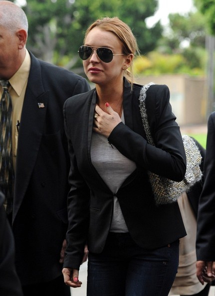 Lindsay Lohan Ad Un Udienza In Tribunale A Beverly Hills 180534