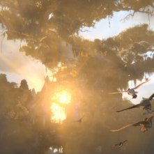 Una scena della battaglia finale del film Il regno di Ga'Hoole: la leggenda dei guardiani