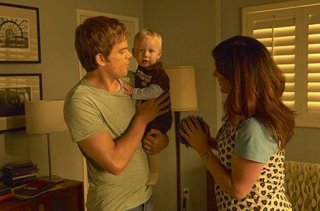 Michael C. Hall e Maria Doyle Kennedy in una scena dell'episodio Beauty and the Beast di 'Dexter'