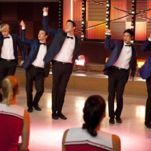 Una delle coreografie dell'episodio Never Been Kissed di Glee