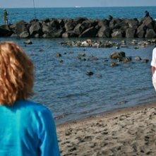 Ivan Franek e Lena Reichmuth nel film In carne e ossa