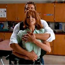 Jayma Mays e Matthew Morrison nell'episodio The Rocky Horror Glee Show di Glee