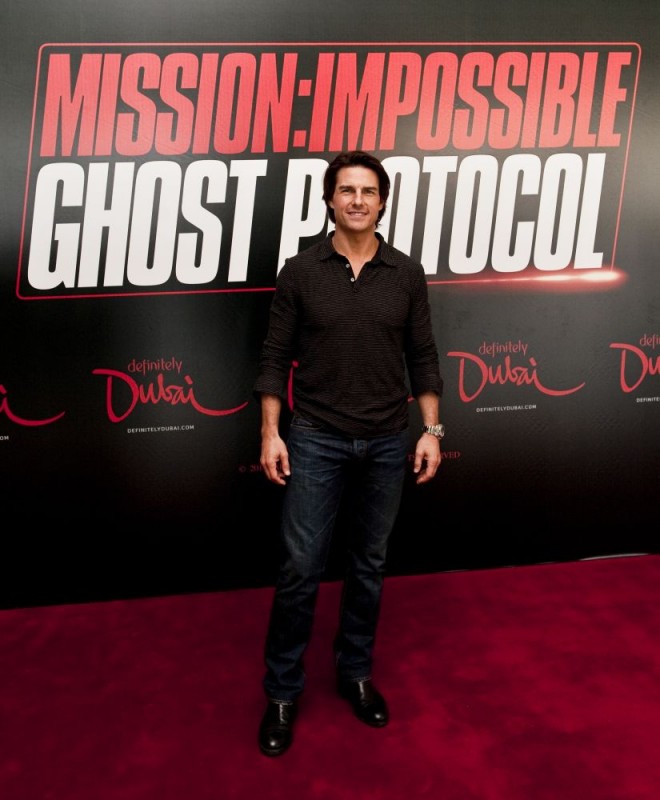 Tom Cruise Presenta Il Quarto Capitolo Di Mission Impossible Ghost Protocol A Dubai 180826